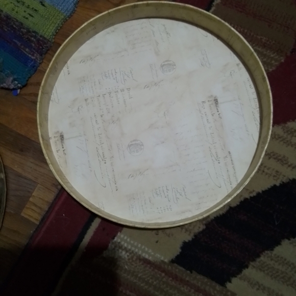 Vintage Tri-Coastal Designs Hat Box. - Picture 4 of 10